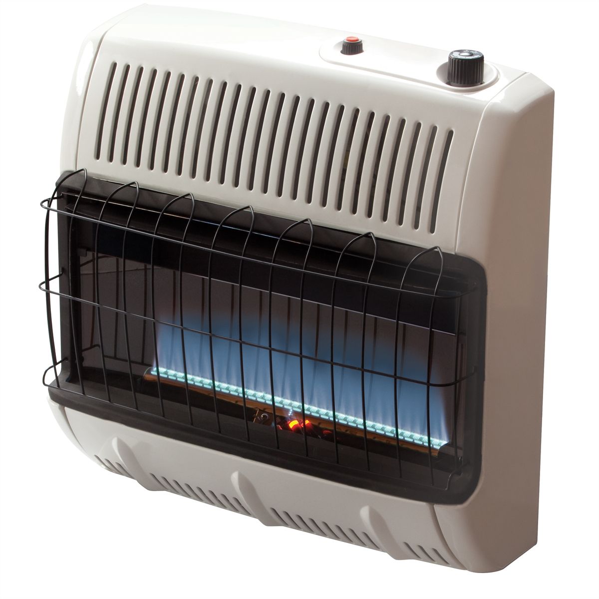 Vent Free 30,000 BTU Blue Flame, LP Gas Heater