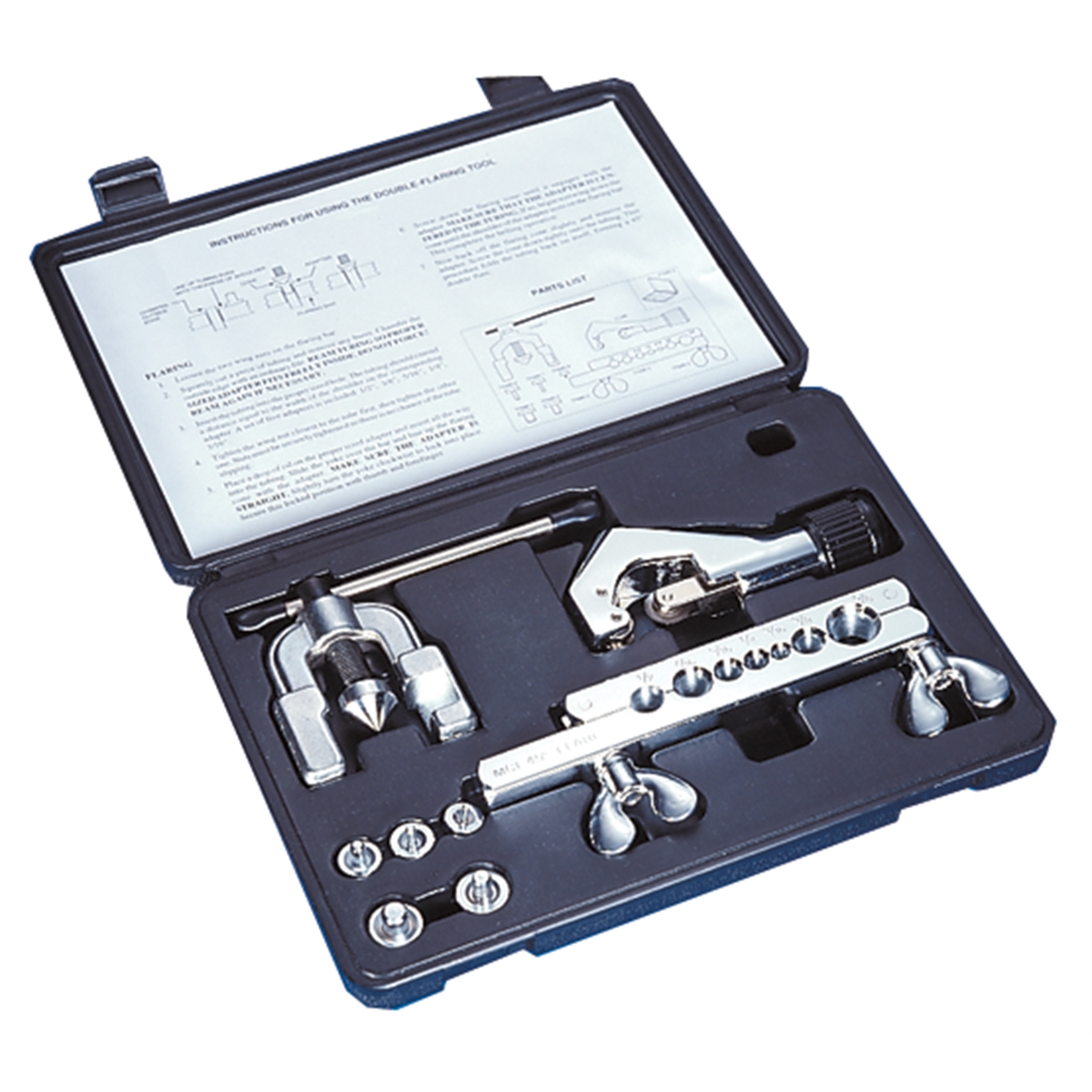 Mastercool 45 Degree Flaring, Double Flaring & Cutting Tool Set 70092