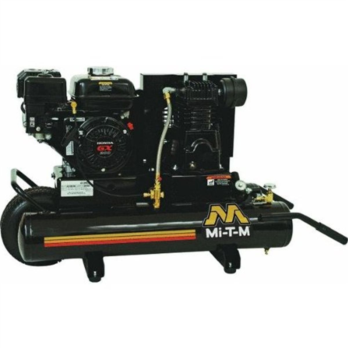 Single Stage 8 Gallon Gasoline Portable Air Compressor