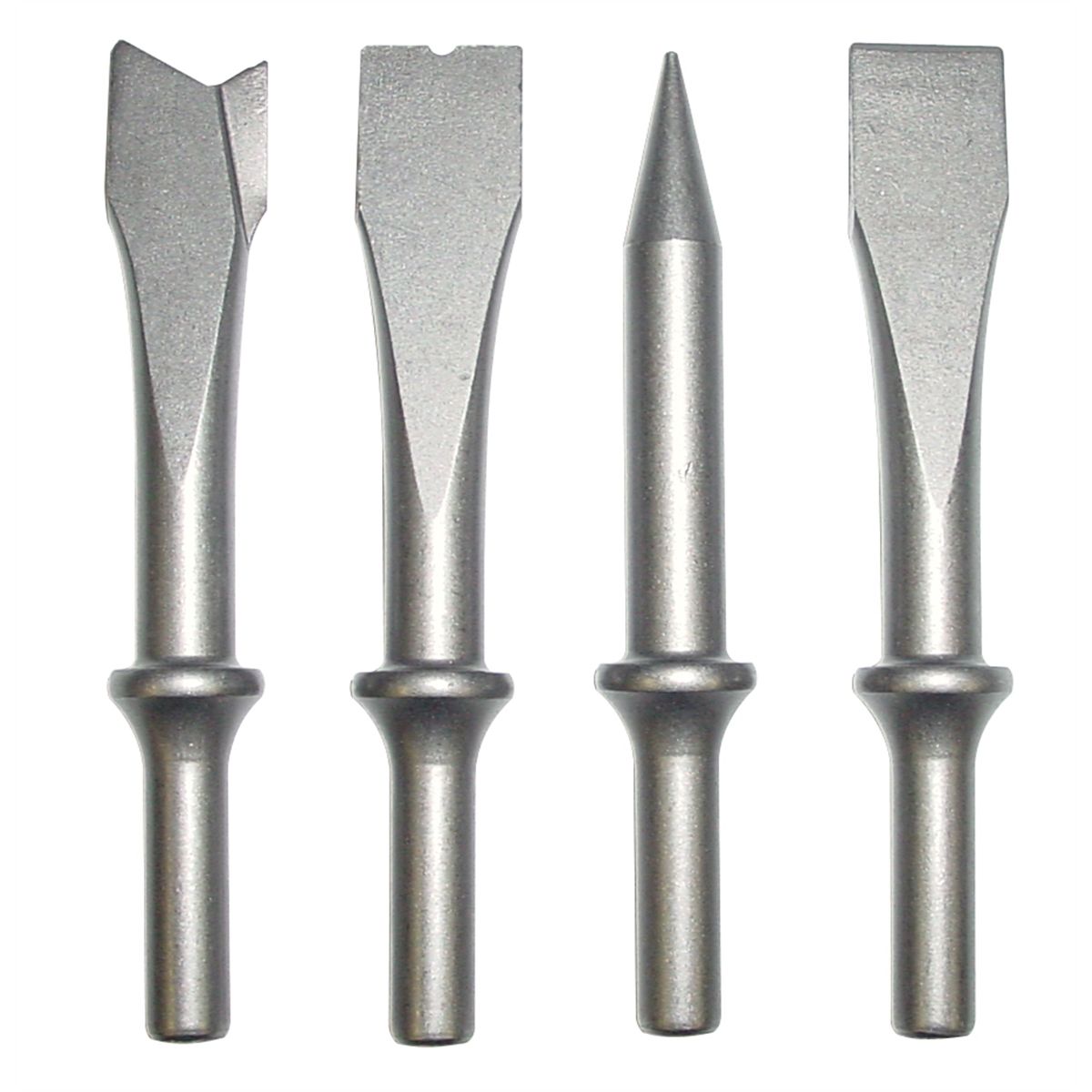 Chisel Set for MTN7330 and other Air Hammers - 4-Pc