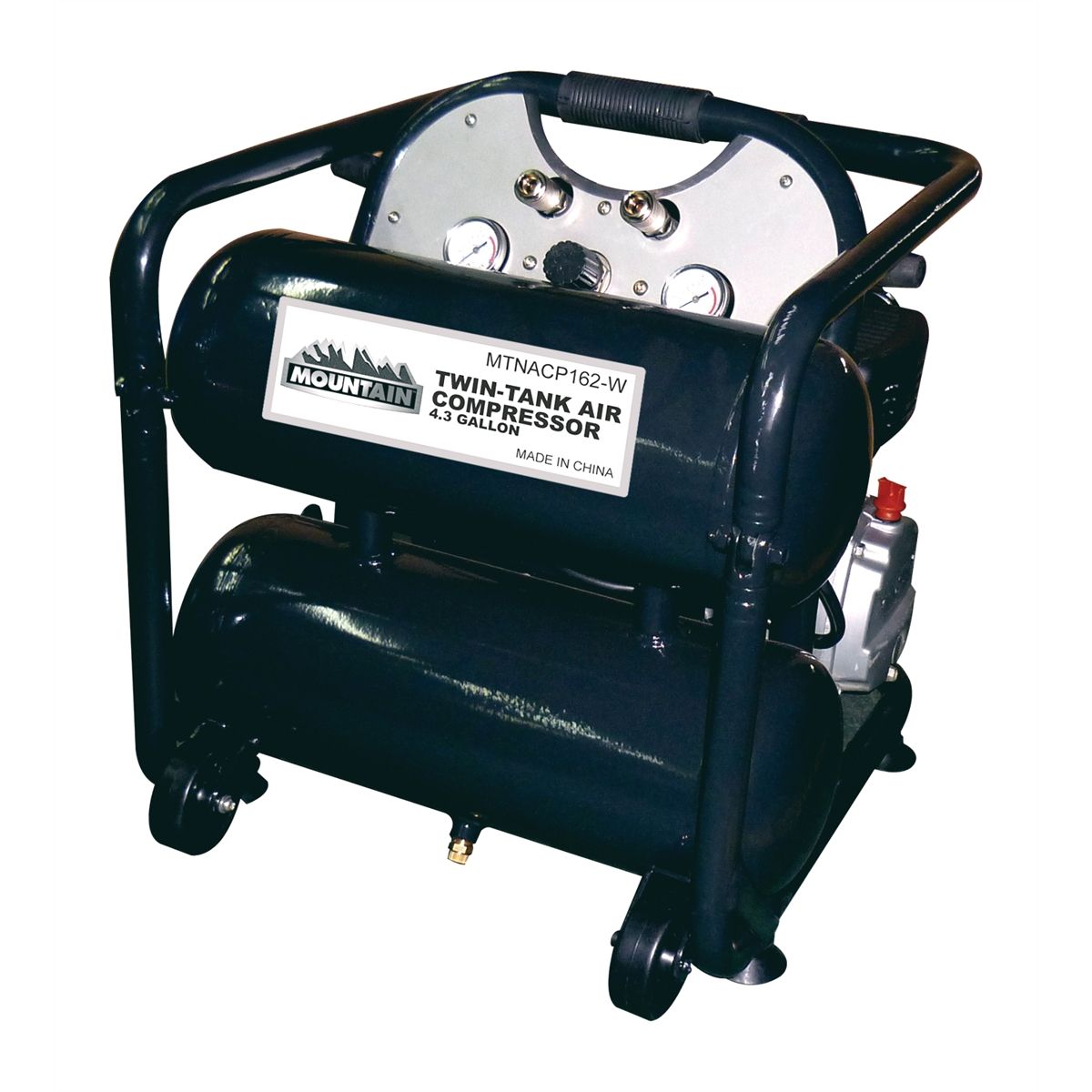 4 GALLON TWIN TANK AIR COMPRESSOR