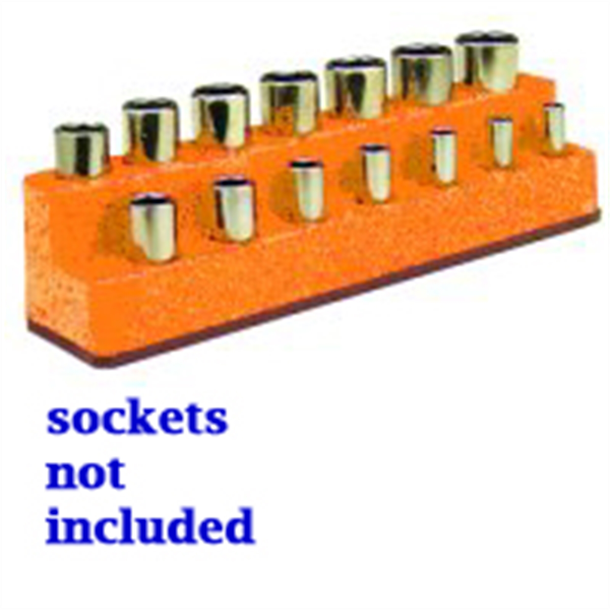 z-nla 3/8 In Drive Metric Socket Organizer w/ Magnetic Base - So