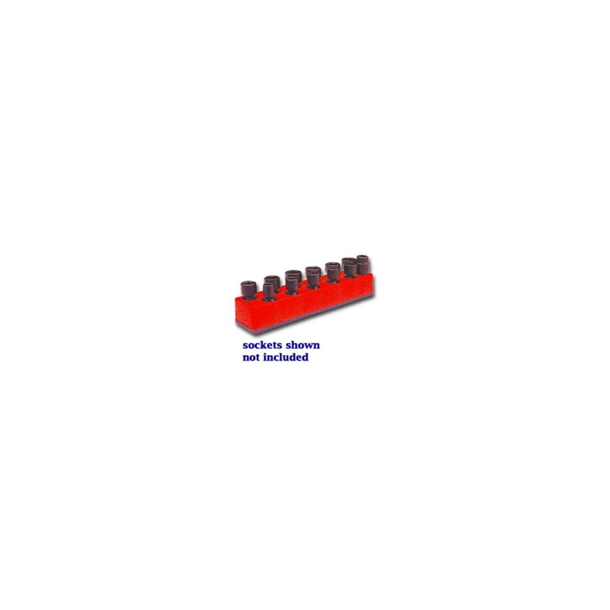 c. 3/8 In Drive Swivel / Impact Metric Socket Organizer w/