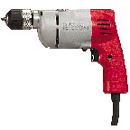 3/8 In Electric Drill w/ Keyless Chuck - Reversing