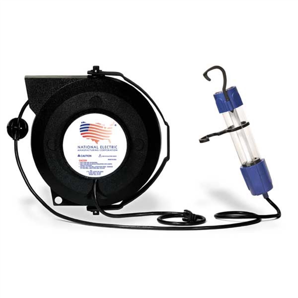 Fluorescent Light w 50 Ft OSHA Reel