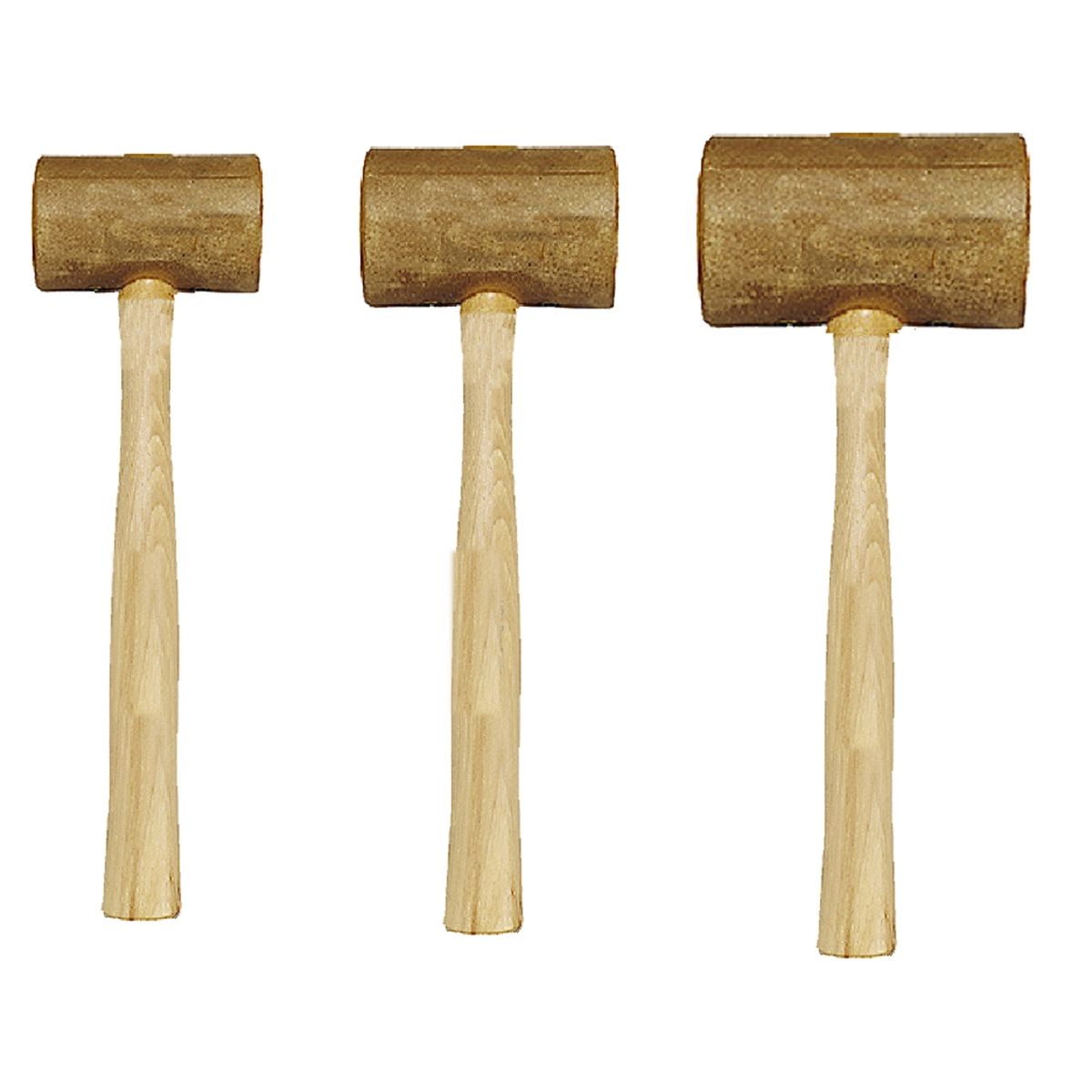 Rawhide Mallets - Set of Three