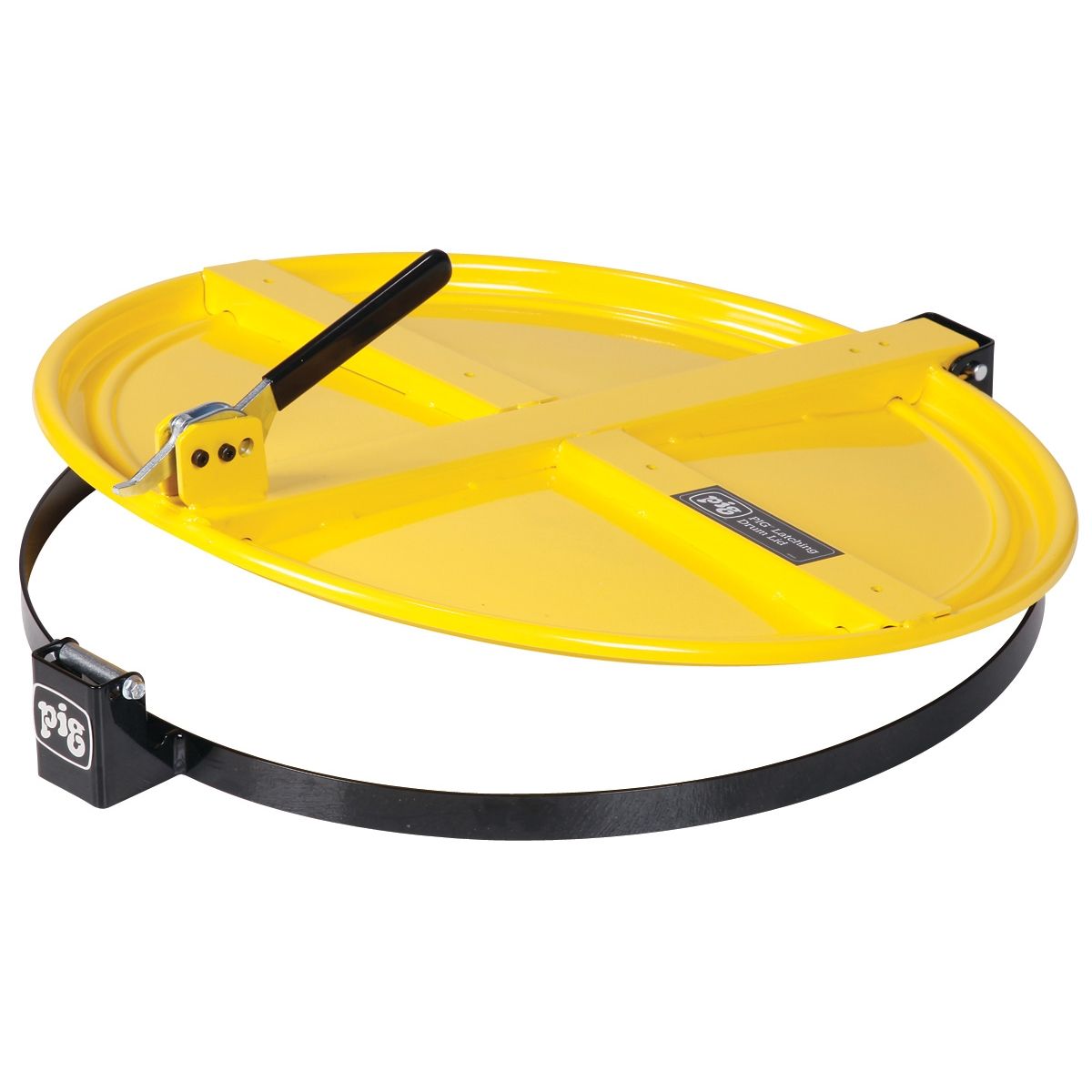 Black Vestil DC-P-30-CAN-BK Drum Recycling Lid 30 Gallon Drum Closed Head Black Vestil DC-P-30-CAN-BK Drum Recycling Lid 30 Gallon Drum Closed Head