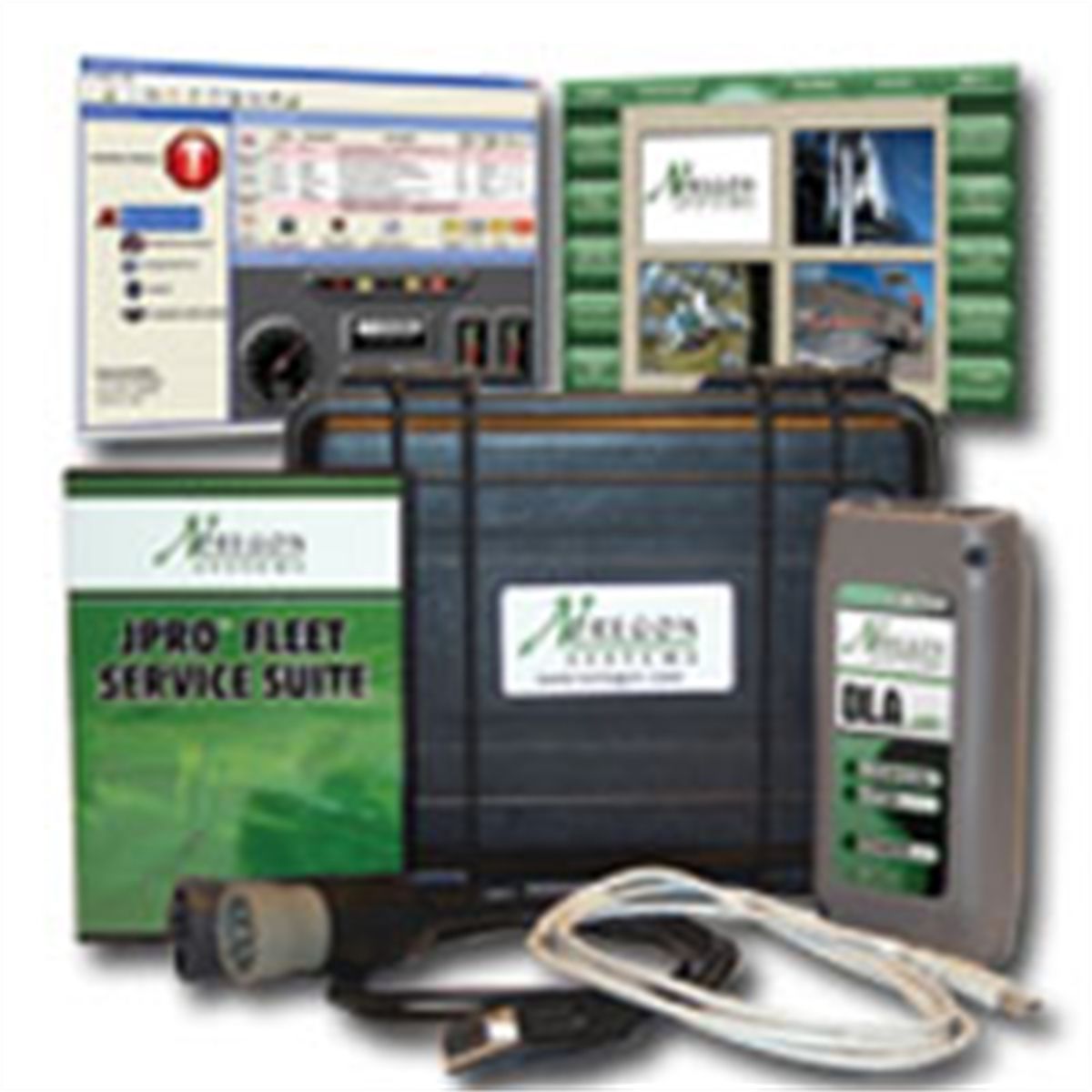 JPRO Fleet Service Heavy Duty Truck Diagnostic Scan Tool Kit