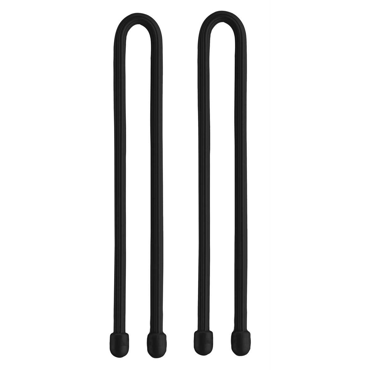 Gear Tie 12" 2-pack - Black