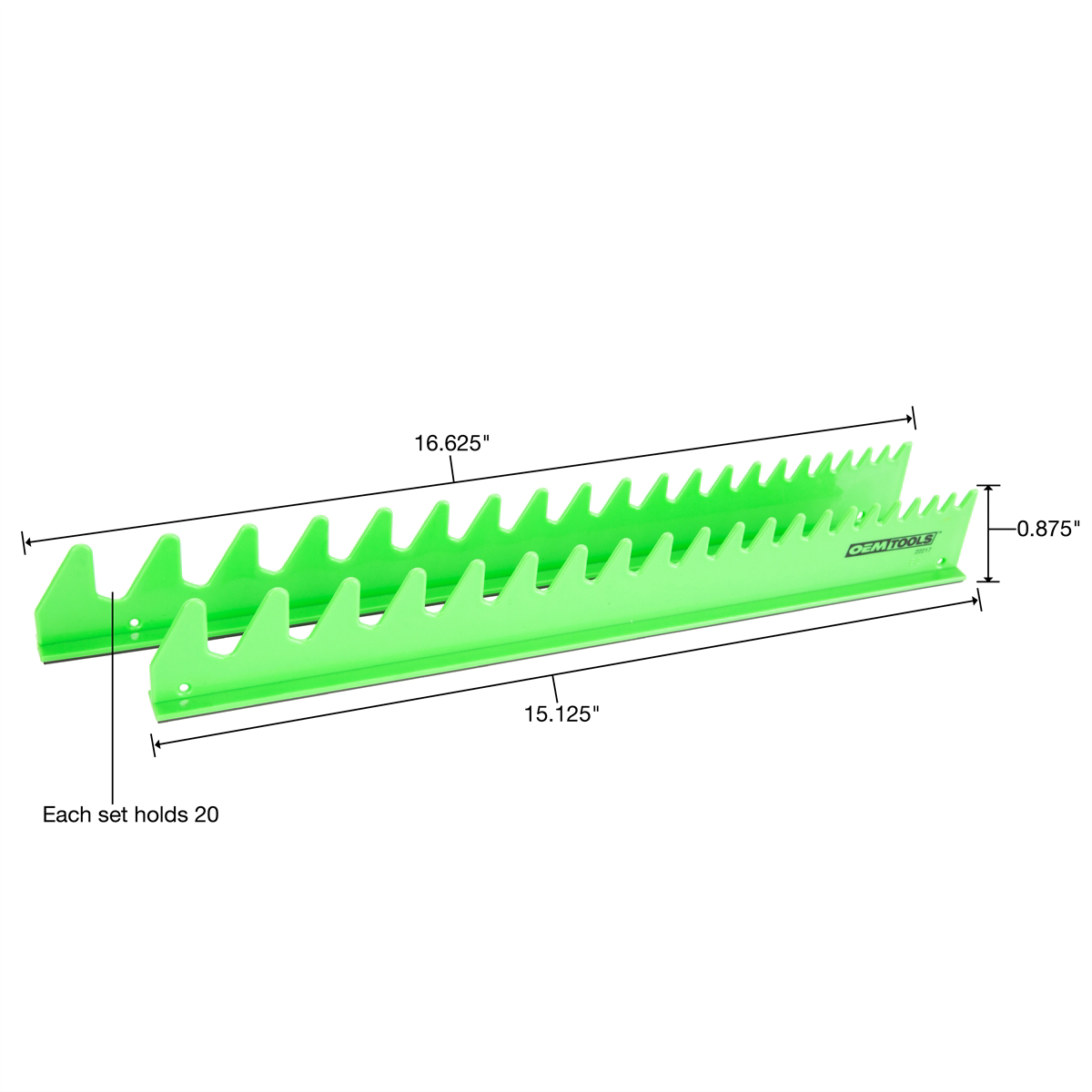 4PC WRENCH HOLDER SET-GREEN