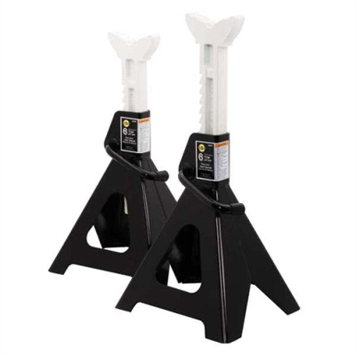 Omega 32065 Heavy-Duty 6 Ton Jack Stand Pair