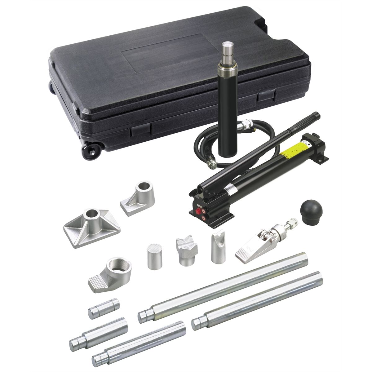 Cobra Series 10-Ton Collision Repair Set w/ 6 1/8 In Stroke Ram