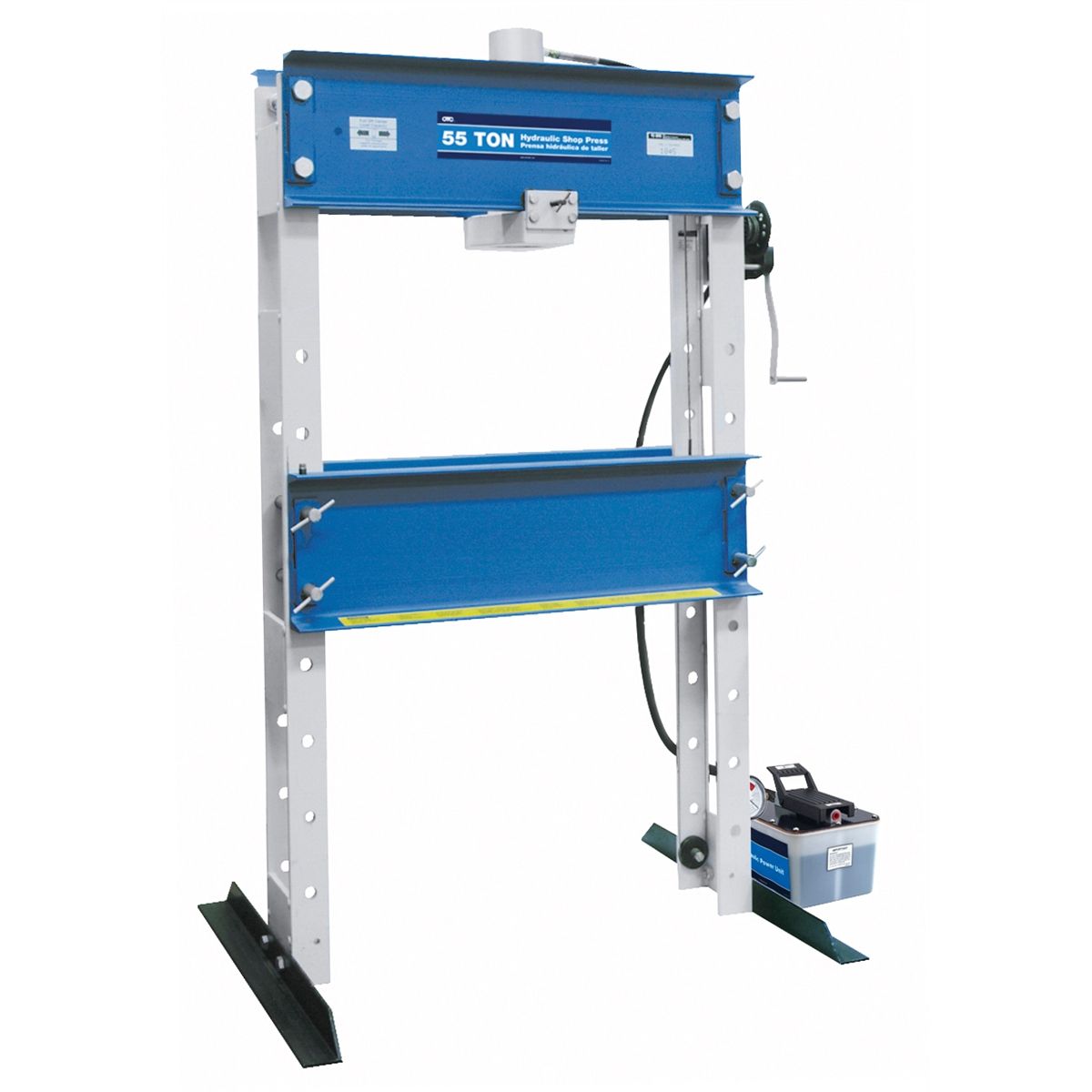 Heavy-Duty Shop Press - 55-Ton Capacity