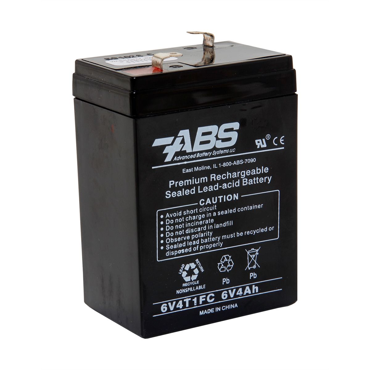 ACC BATTERY LEAD-ACID 6V 4