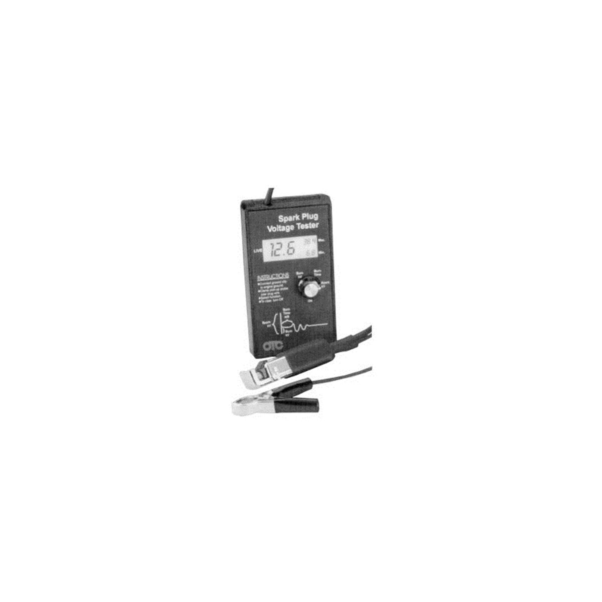 Self-Contained Spark Plug Voltage Tester