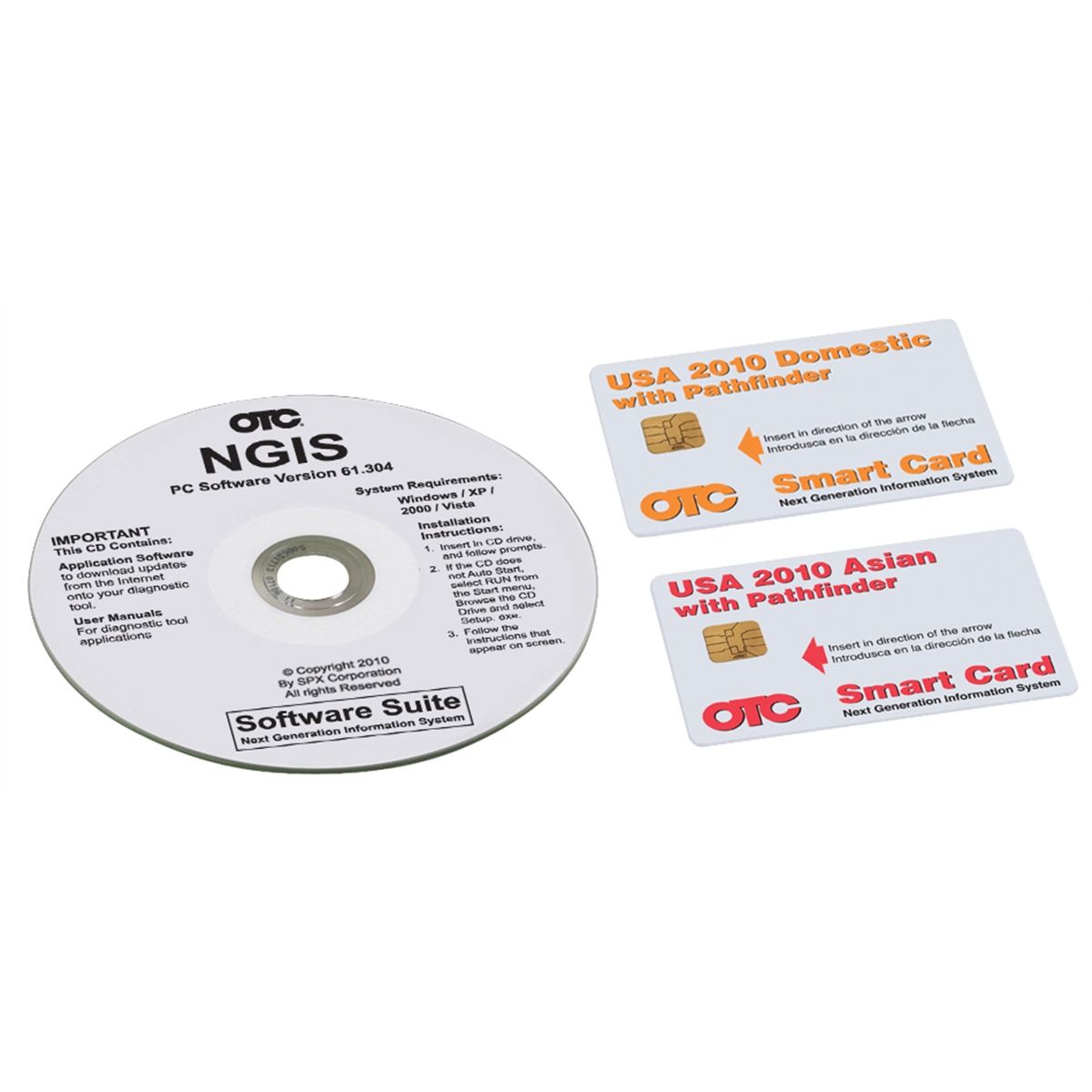 USA 2010 Genisys Domestic Asian with NGIS Smart Card ABS Softwar