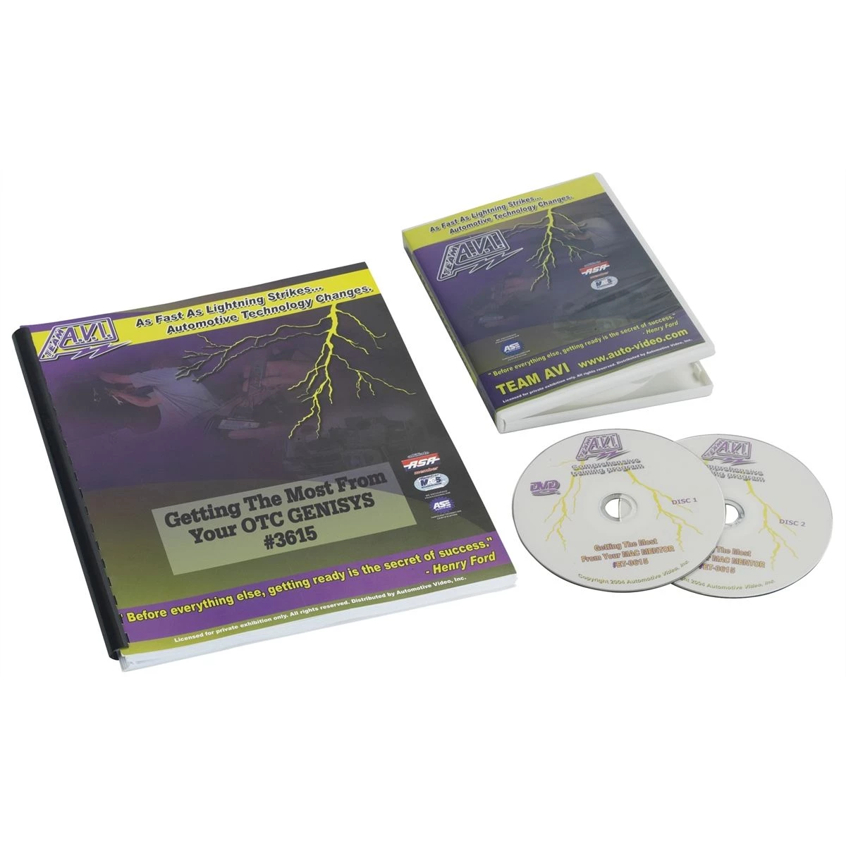 OTC Tools and Equipment [3615] Genisys DVD Training OTC Genisys DVD ...
