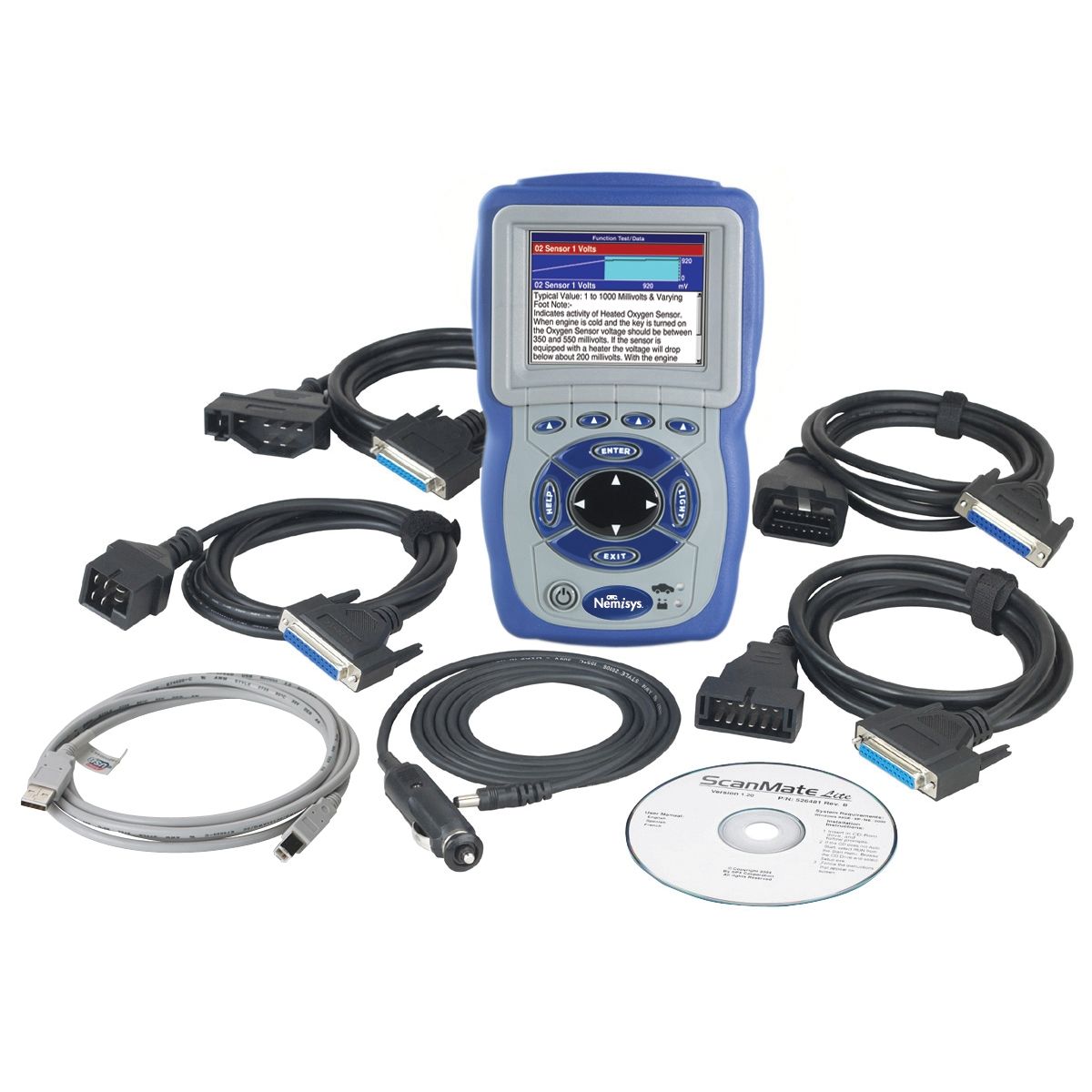 USA 2007 Nemisys Domestic Scan Kit with Color Display