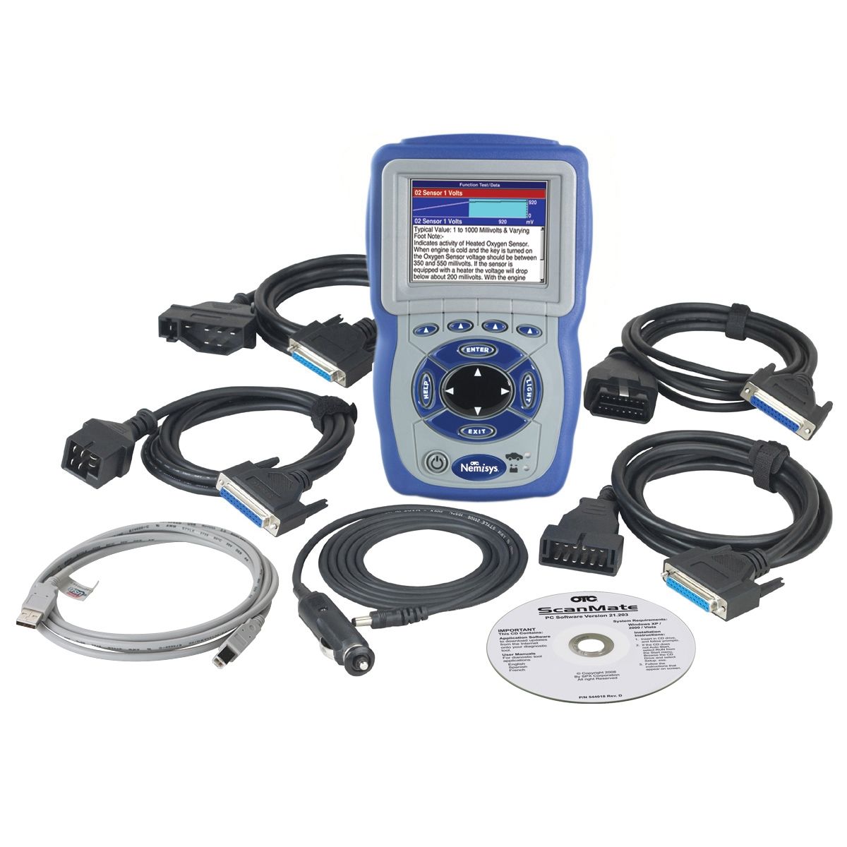 Nemisys Vivid USA 2010 Domestic & Asian Scan Tool Kit