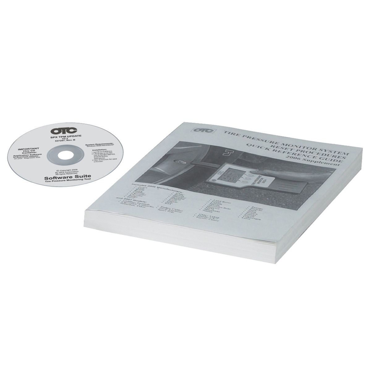 Tire Pressure Monitor 2008 Software Update (TPMS)