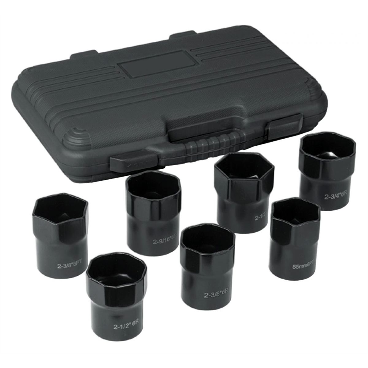 Wheel Bearing Locknut Socket Set - 7-Pc