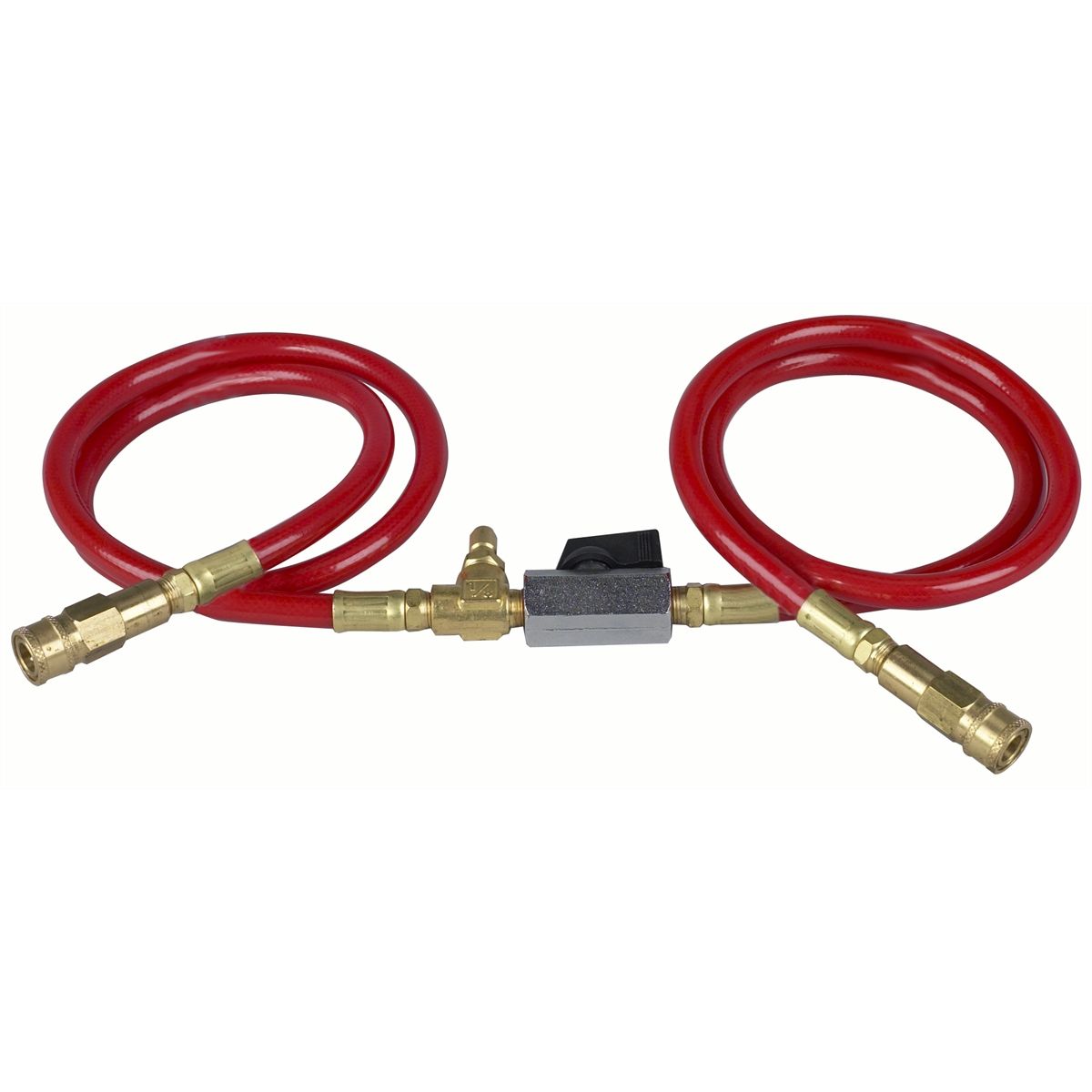 Fuel Line Adapter CIS/TBI Hose Assembly w Shutoff Valve