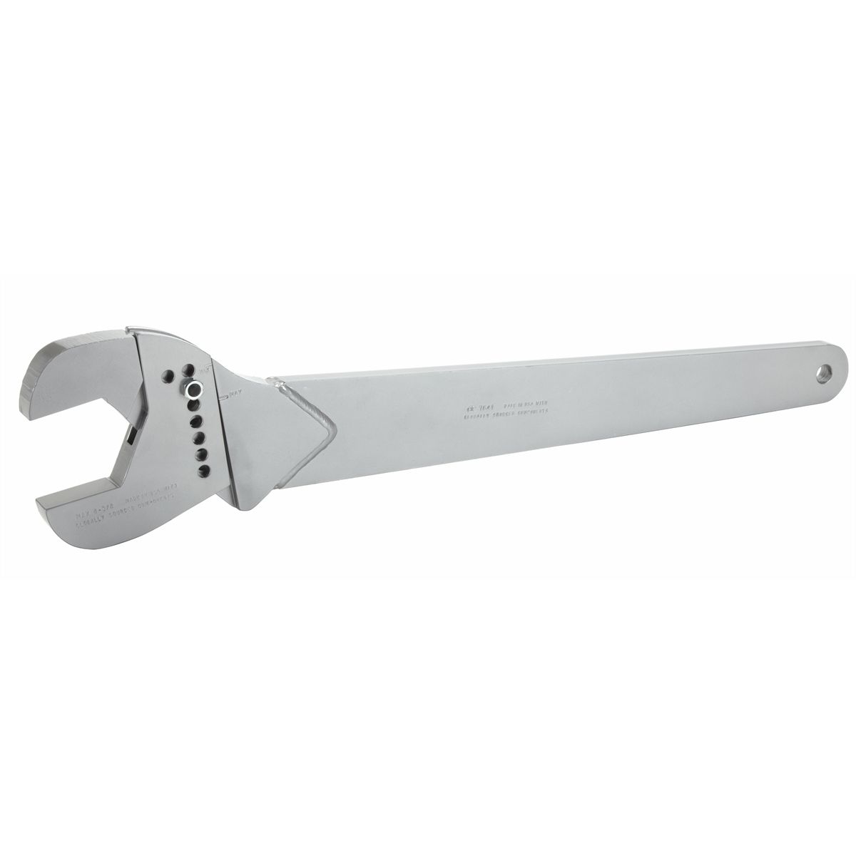 Adjustable Wrench - 2 3/4 - 4 3/4 In Nut / Bolt Size