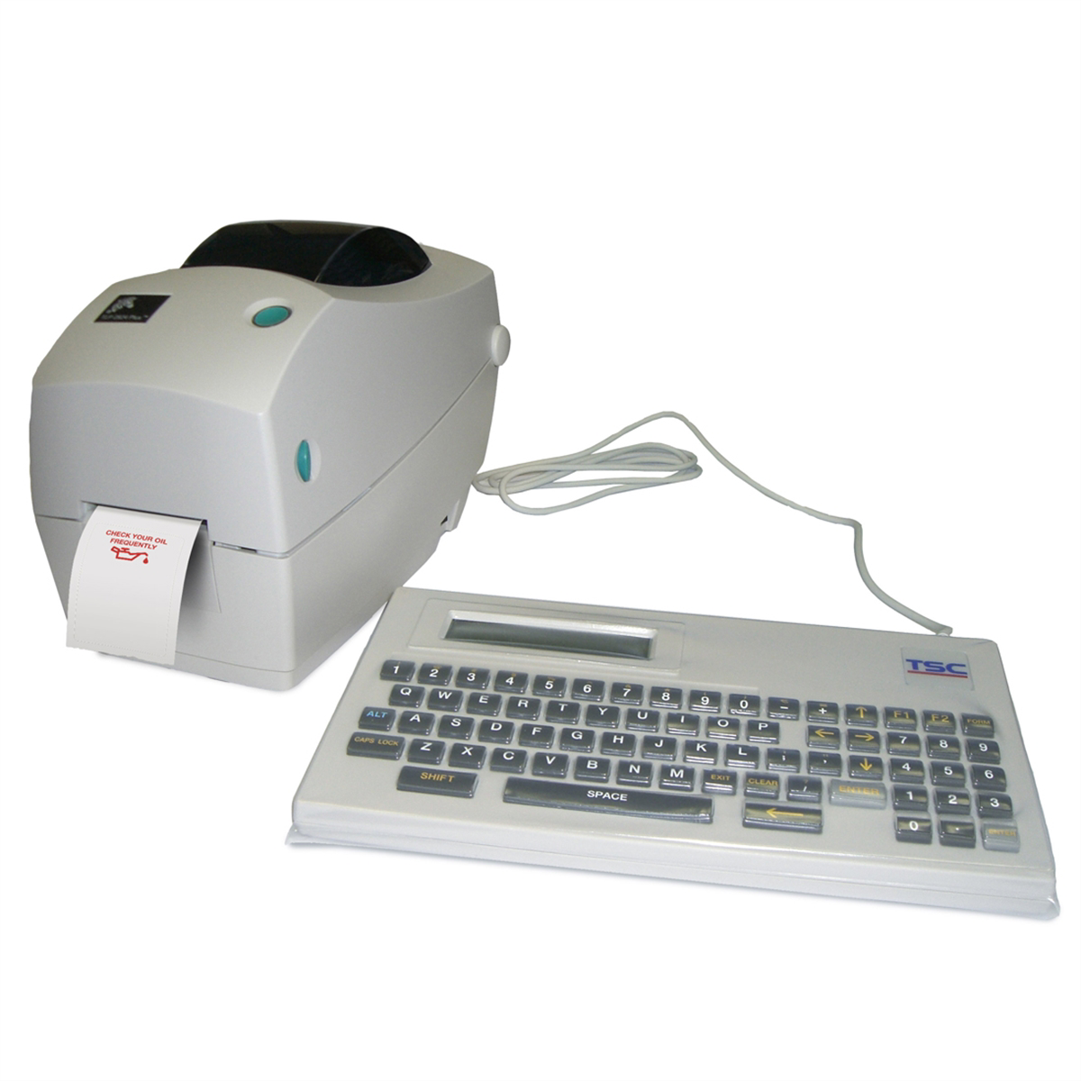 Zebra Printer Kit with Keyboard for Oil Change Labels