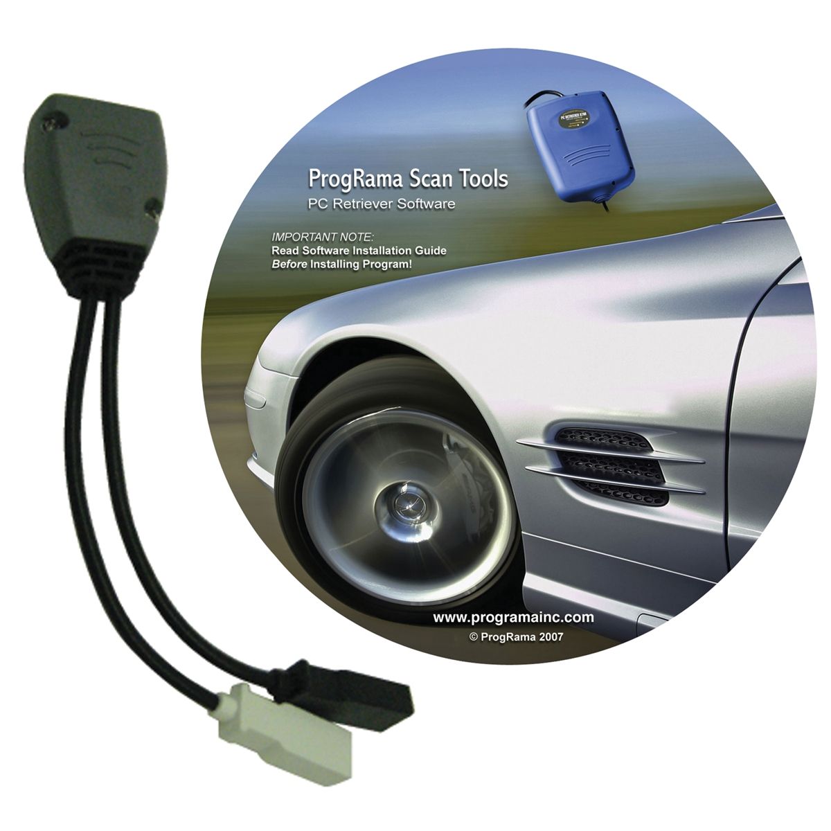VW/Audi Software Kit w/ Adapters for PC Retriever