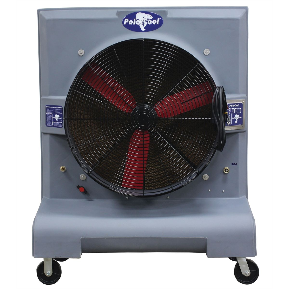 portable evaporative cooling fan