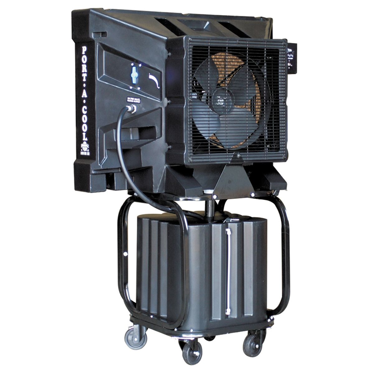 16 In Fan 1/2 HP w/ 22 Gallon Reservoir and Cart