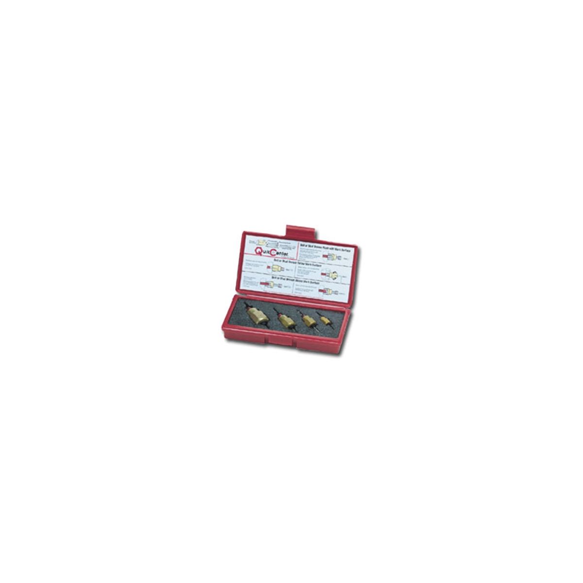 Quick Center Drill Out Kit - Standard SAE - 4-Pc