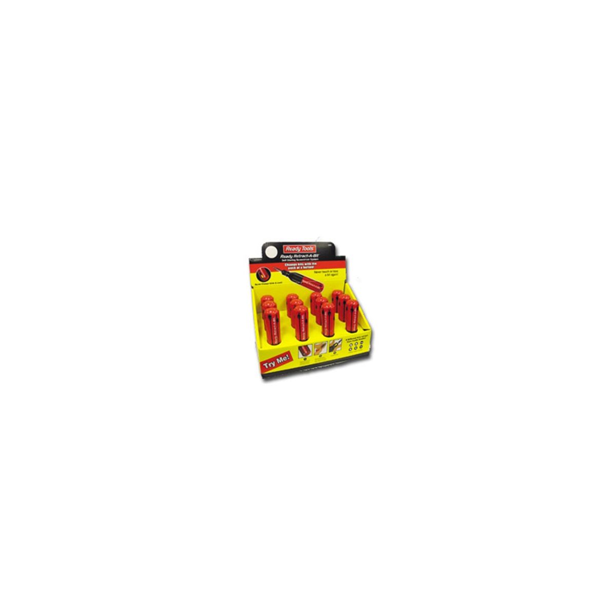 (image for) Retract-A-Biti? 1/2 Screwdriver - 12-Pc Display