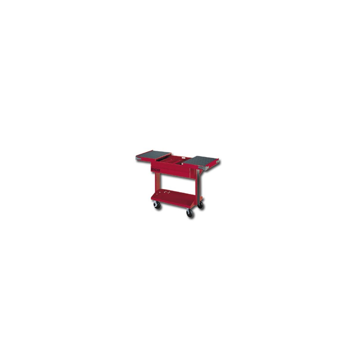 RollMaster Cart HD Workstation - 33 1/4 In W - Red