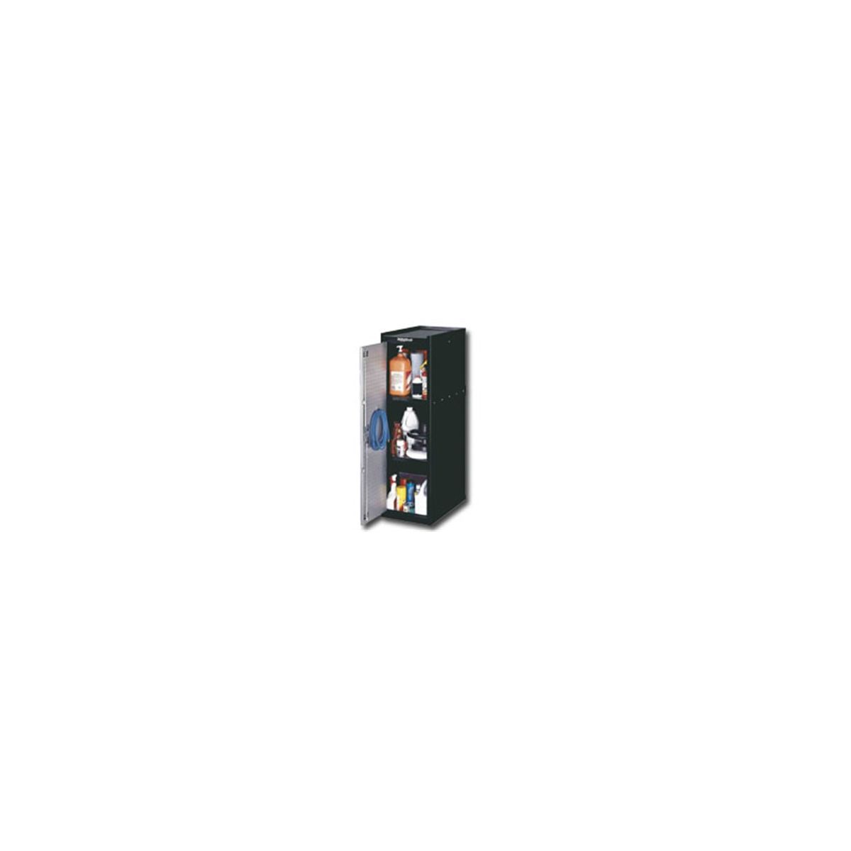 Tread Plate Storage Locker w/ 2 Adj Shelves