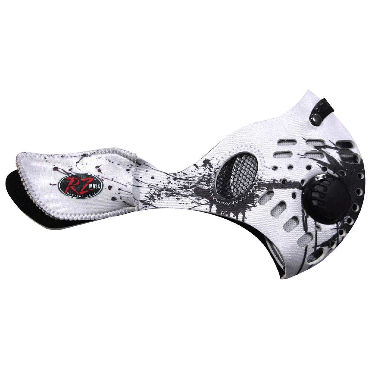 Splat Black Neoprene RZ Filtering Face Mask