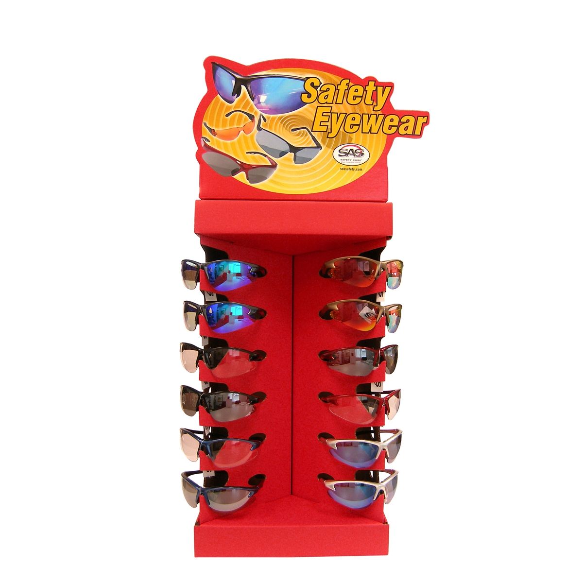 SAS Safety 5200-50 Countertop Eyewear Display SAS Safety Corp. SAS Safety 5200-50 Countertop Eyewear Display SAS Safety Corp.