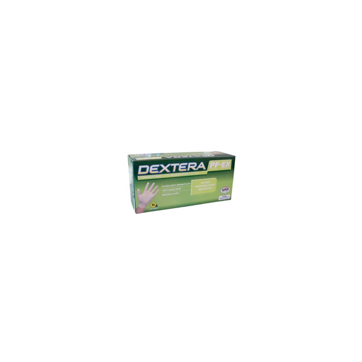 POWDER FREE DISPOSABLE LATEX GLOVES