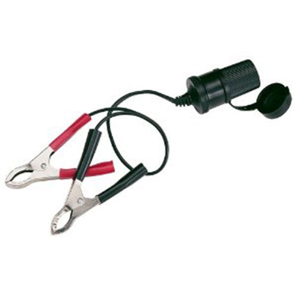 Volt Socket W/Battery Clamps