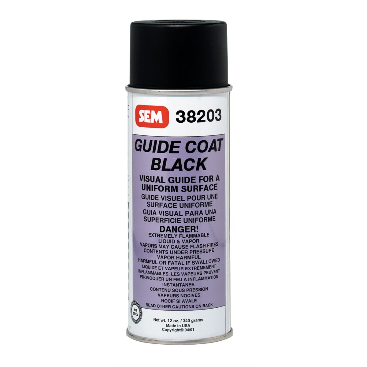 Guide Coat Black Aerosol by Sem Products