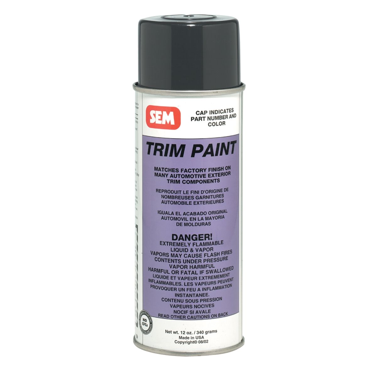 Charcoal Trim Metallic Aerosol