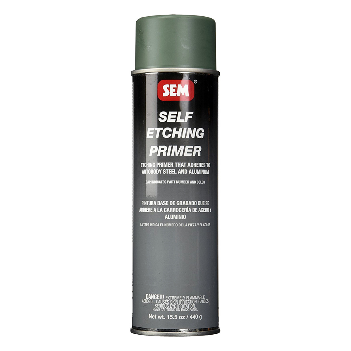 HAZMAT Self Etching Primer Green Aerosol by Sem Products
