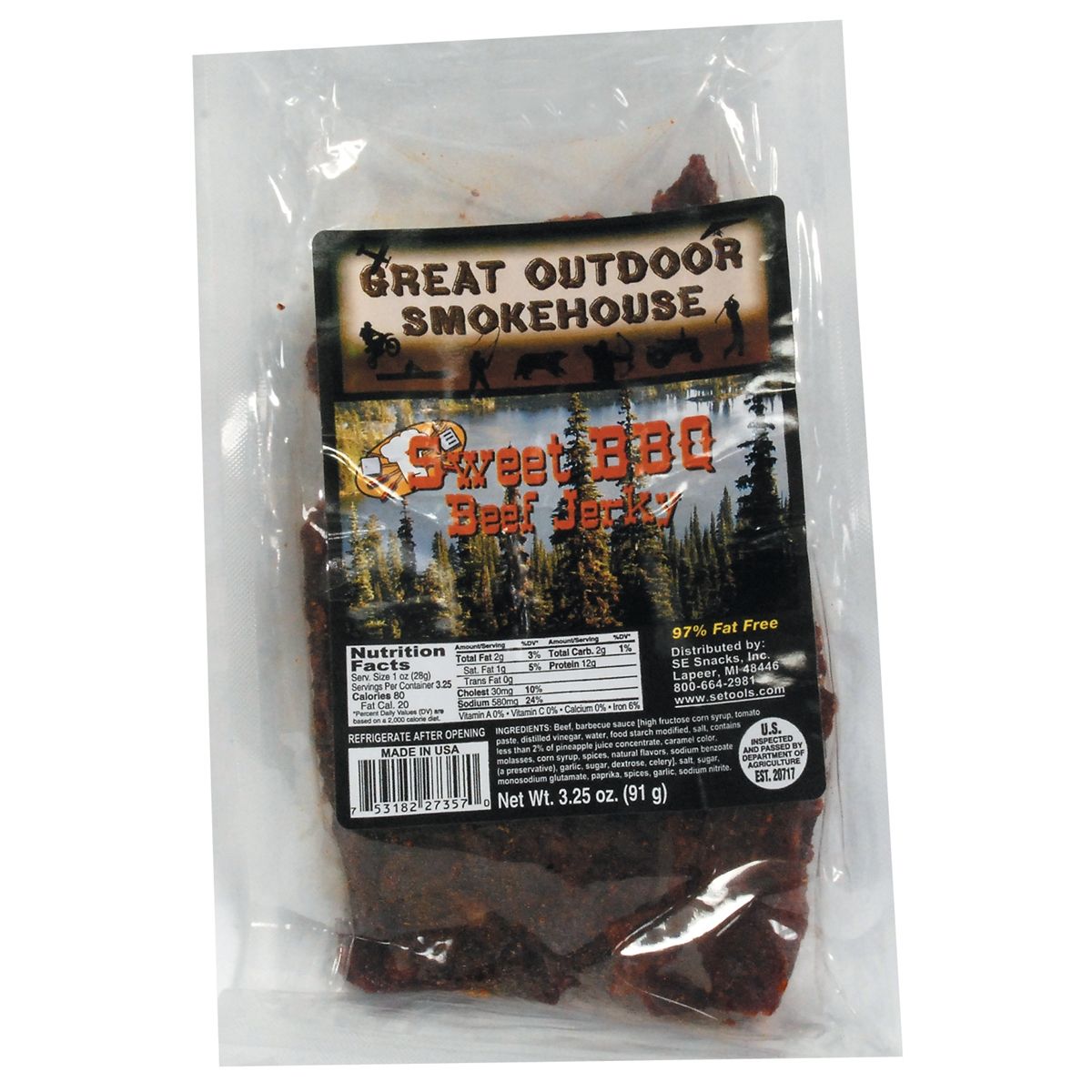 Sweet Barbeque Beef Jerky