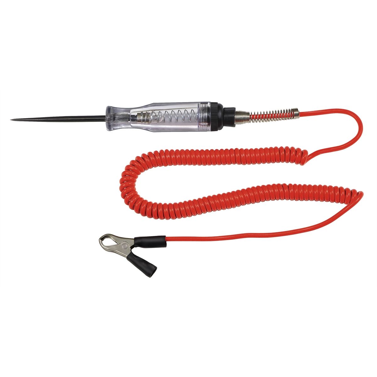 Heavy Duty Circuit Tester with 12 Ft Retractable Wire