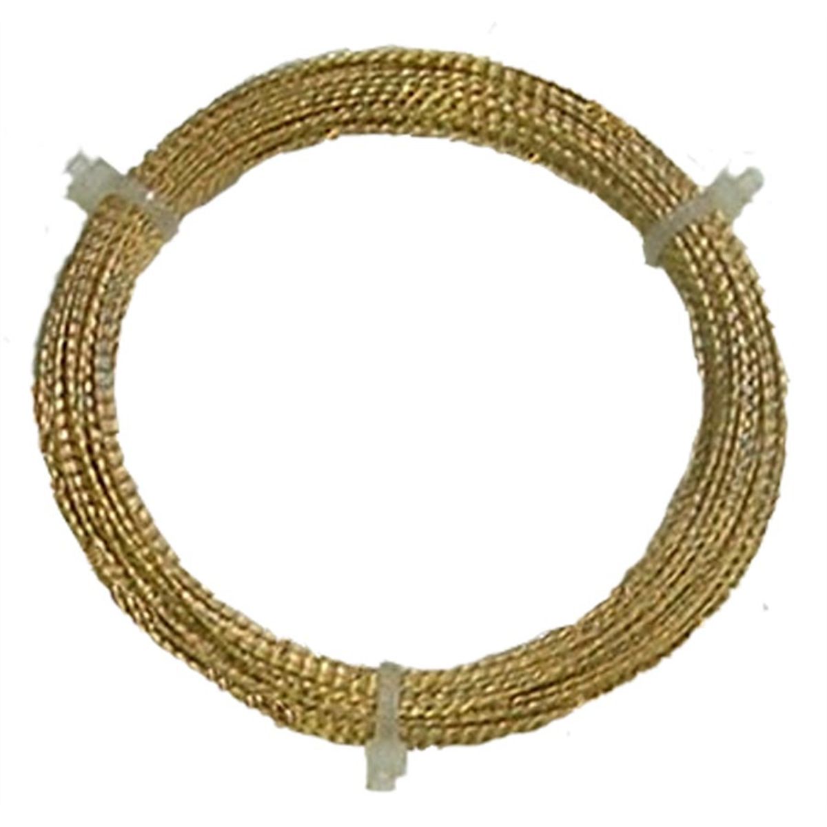 Braided, Golden Stainless Steel Windshield Cut-Out...