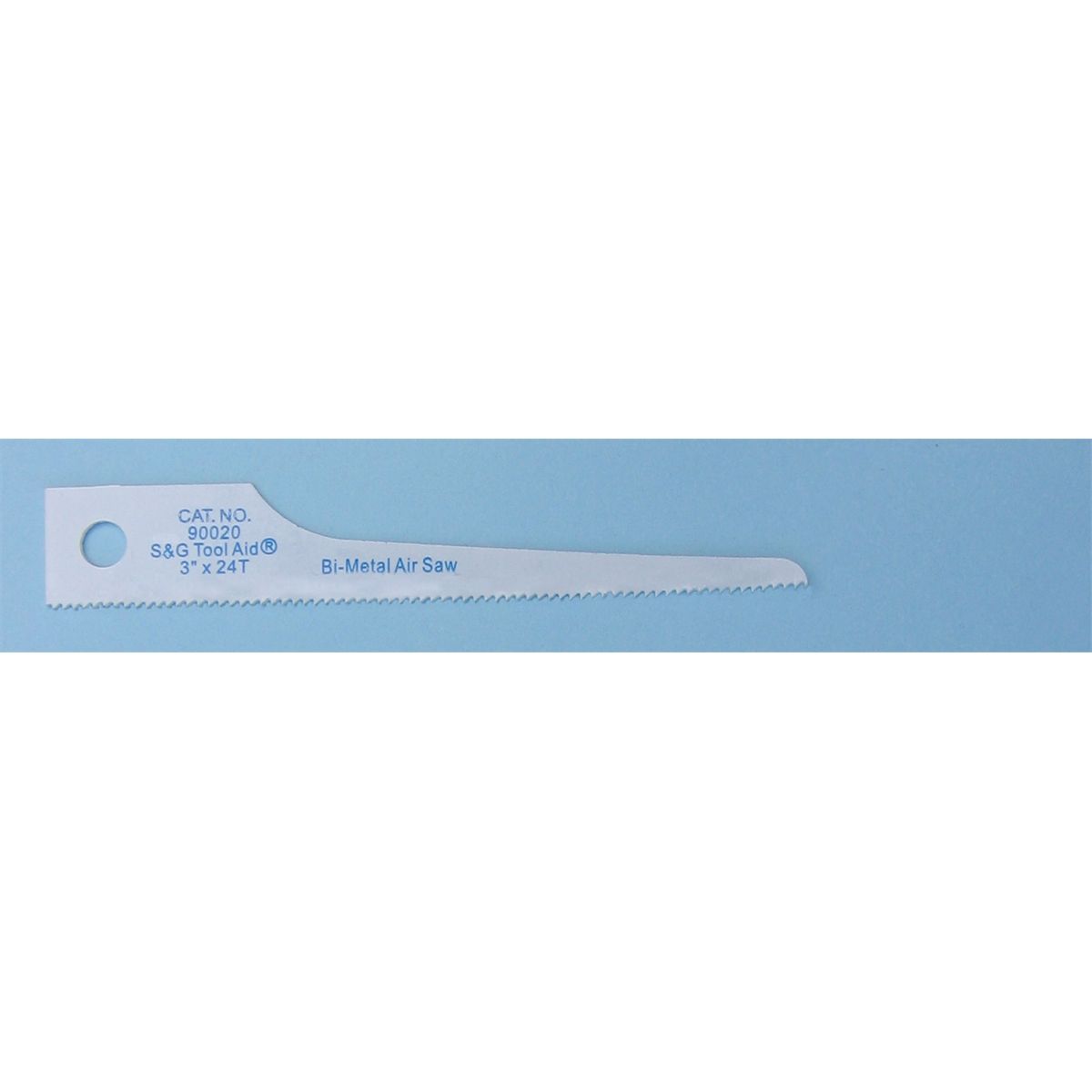 Reciprocating Air Saw Blades - 3In Scroll x 24TPI - 5 Pack