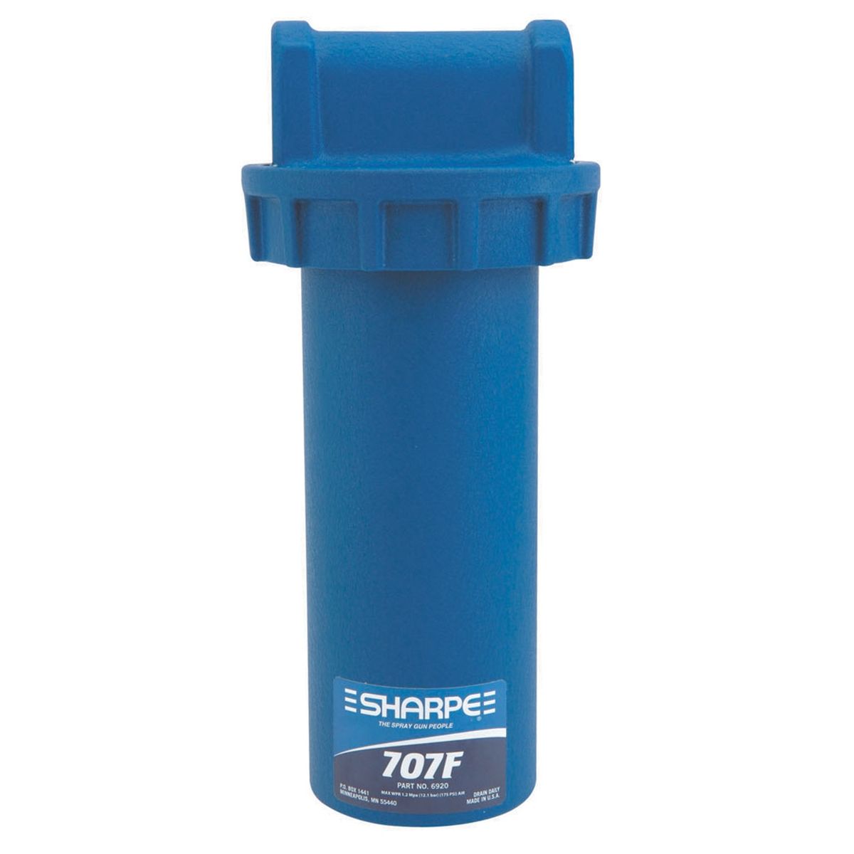 Sharpe 6920 Model 707F 3/4 InLine Air Filter with Auto Drain
