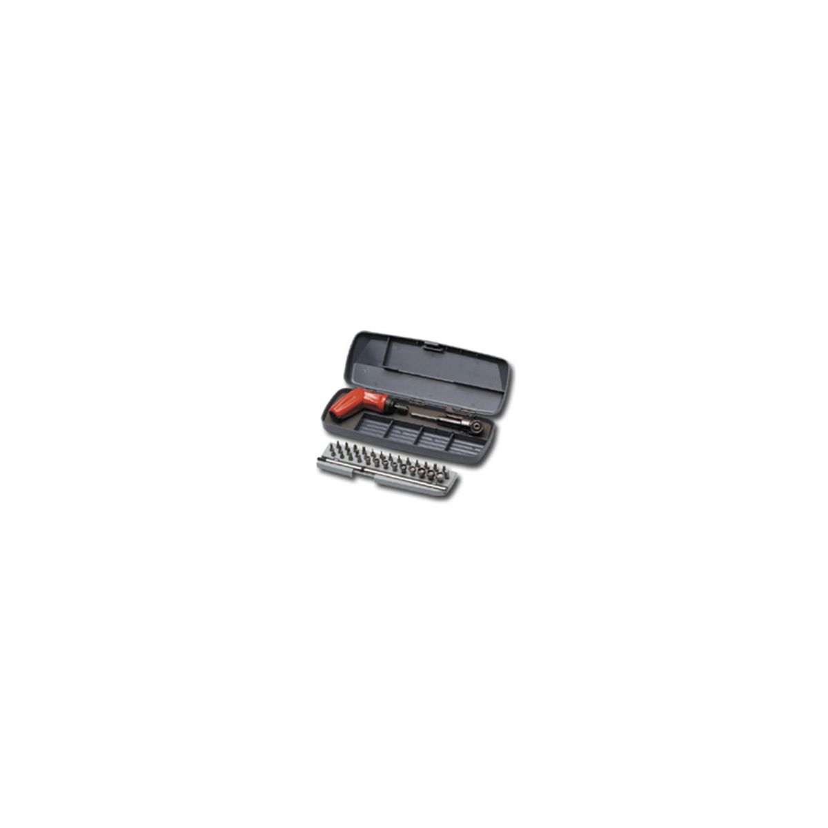 Bevel-Gear Offset & Pistol-Grip Ratcheting Multi Bit Drive