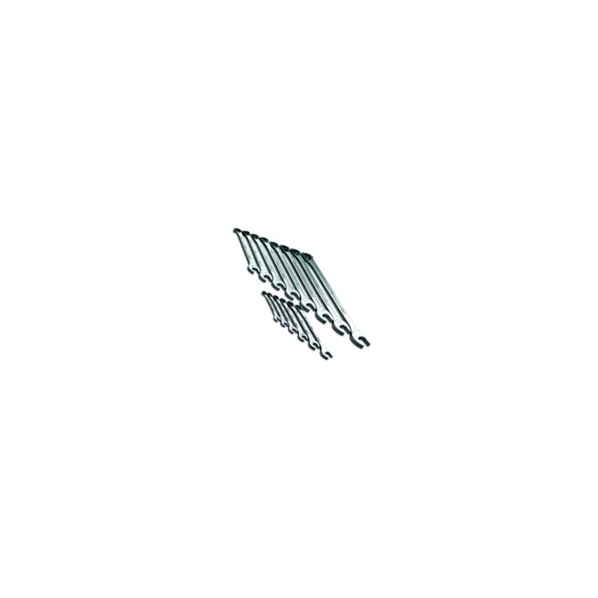 (image for) Fractional Long Pattern Combo Wrench Set - 14-Pc