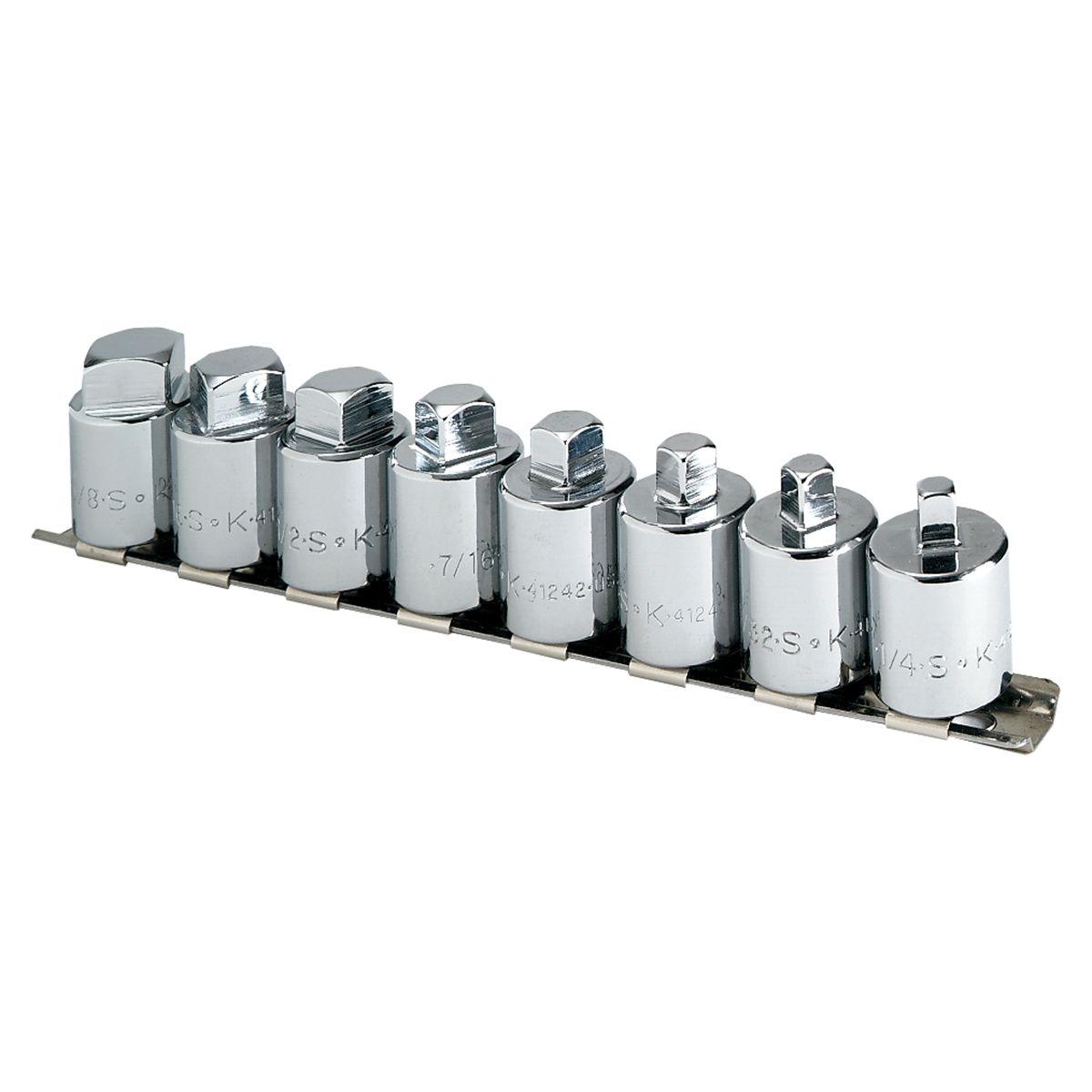 1/2 In Drive Male Pipe Plug Socket Set - 8 Piece